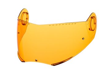 Schuberth C3 C3Pro S2 visor HD orange, pinlock ready 53-59