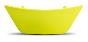 Schuberth C5 button for mouth ventilation yellow fluo