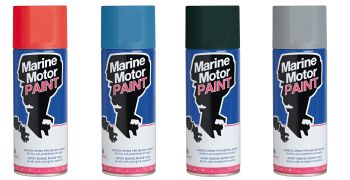 Enginepaint 400ml, OMC white 81-