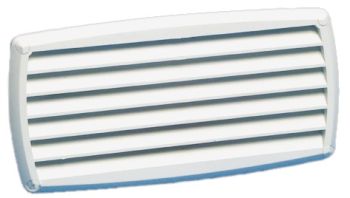 black ABS vent 201x101 mm