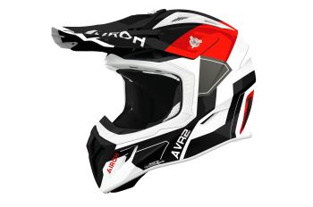 Airoh Helmet Aviator Ace 2 Shield Red gloss M