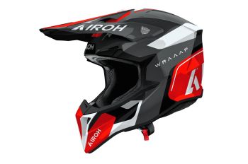 Airoh Helmet Wraaap Conquer Red gloss XL