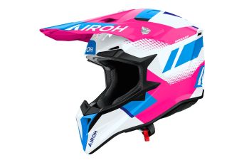 Airoh Helmet Wraaap Vision Pink gloss XS