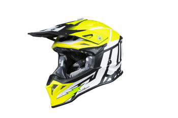 Just1 Helmet J-39 Poseidon Fluo Yellow/Black/White