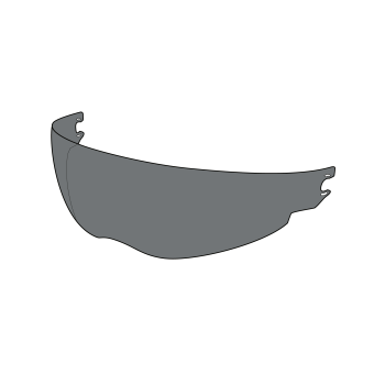 SIMPSON Darksome Inner Sun Visor Dark Tint