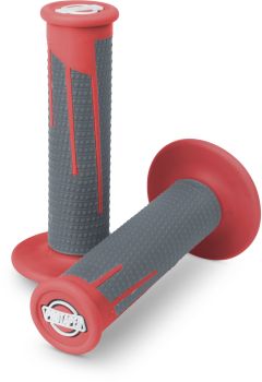 Protaper Grips Clampon Full Diamond Red/Dark Grey