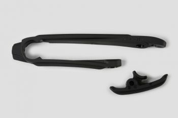 UFO Swingarm chain slider KTM125-500 EXC/EXC-F 12-23 Black 001