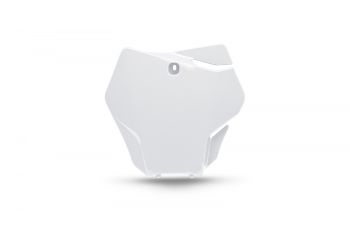 UFO Front number plate GasGas MC125-450 21- White 041