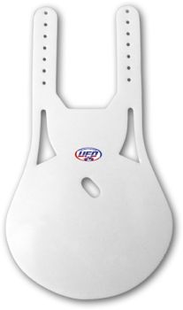 UFO Nummerpl?t veteran MX/Enduro 76-83 vit