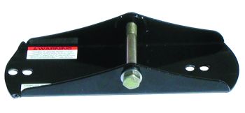 SLP Ski Mounting Saddle Bracket Black Polaris Axys