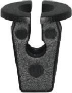 Keretüübel ST. 4,8 MM PA 6 GF 30 BLACK 20Tk.