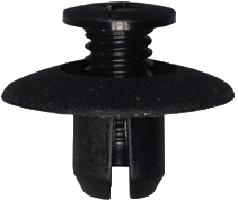 Plasttüübel-kruvi PA 66 BLACK. 10Tk.