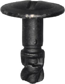 Keeratav kork METAL 7,0 x 20,0 BLACK. 6Tk.