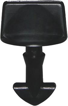 Keeratav kork POM BLACK. 10Tk.