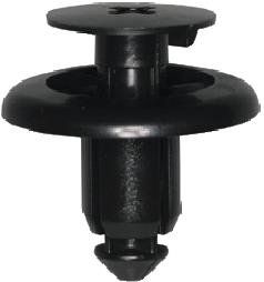 Keretüübel Ø 7,9 - 8,1 MM POM BLACK* 10Tk.