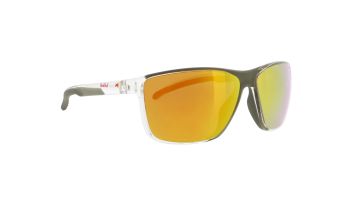 Spect Red Bull Drift Sunglasses x'tal clear/olive green/brown/orange mirror POL