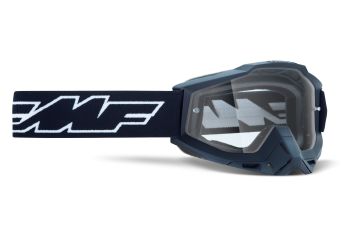 FMF POWERBOMB Goggle Rocket Black - Clear Lens