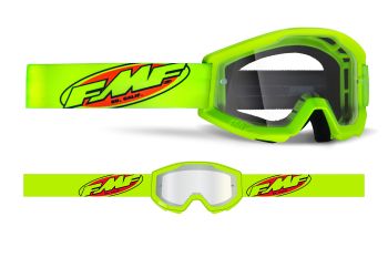 FMF POWERCORE Goggle Core Yellow - Clear Lens