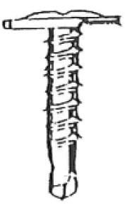 Kruvi, roostevaba, puurots KFR 4,2x25