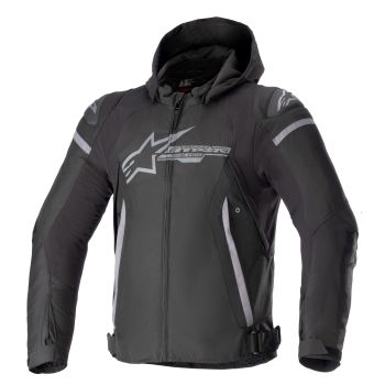 Alpinestars Textil Jacket Zaca Waterproof Black/Gray 3XL