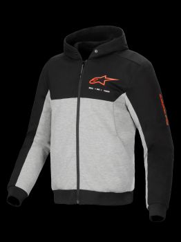Alpinestars Hoodie Chrome v2 Gray/Black/Red M