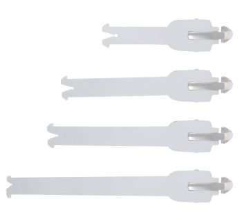 Alpinestars Buckle Strap set T7 Nya (Tech 7/Tech 5) white