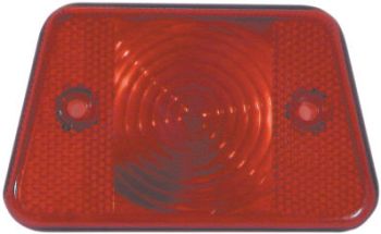 Tail light lens