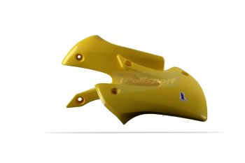 Polisport radiator scoops Suzuki RM65(03-05)/DRZ110(03-06) OEM color yellow rm01