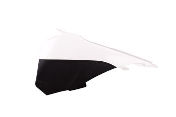 Polisport airfilter box cover KTM SX85(13-17) White KTM/Black (20)