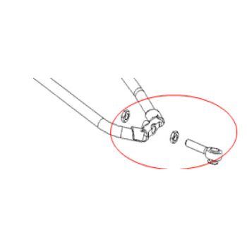 Sno-X Tie rod end Polaris Rush/RMK/Switchback 2011
