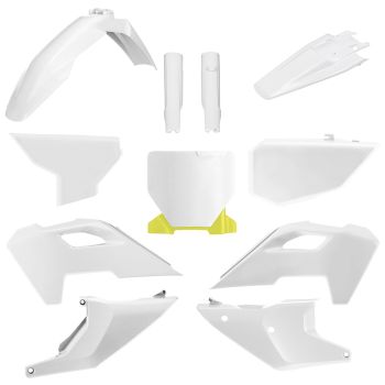 Polisport MX Full Plastic Kit TC/FC 23-24 White