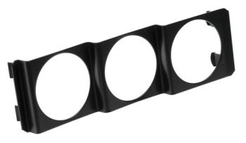 NÄIDIKUTEPLOKK, 3 X Ø 52MM, DIN-AUKU