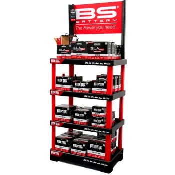 DISPLAY BATTERY RACK