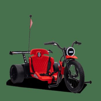 Karting électrique enfant drift trike 24v Rouge