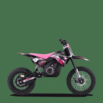 DIRT BIKE ENFANT ÉLECTRIQUE HIRO ROCKET 1300W BRUSHLESS ROSE