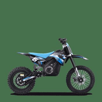 DIRT BIKE ENFANT ÉLECTRIQUE HIRO ROCKET 1300W BRUSHLESS BLEU