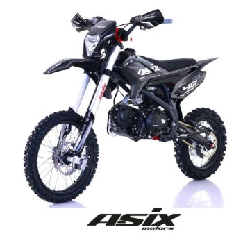 Kroso motociklas Asix XB48 125cc 17/14, mechaninė, el. starteris