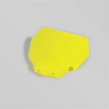 PLAQUE AVANT RXF JAUNE