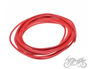 Süütepooli juhe, 5 meetrit, (DIAM. 5 mm), - punane