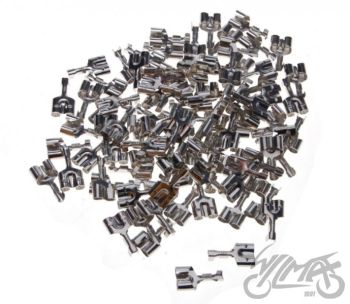 Klemm, kahe emase pistikuga, 4,0 mm (ümmargune), 100 tk pakis