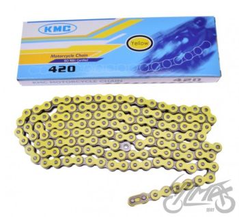 Ketiülekanne KMC 138 lüli 420 kollane