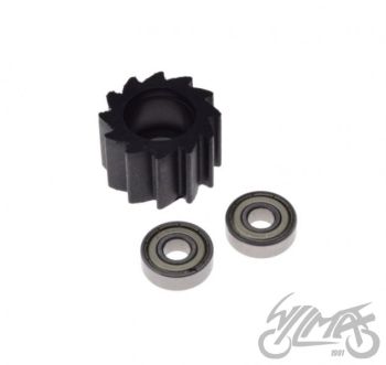 Ketirull M8, puhastuv, laagriga, kummist