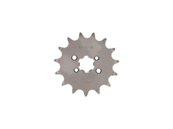 front sprocket AFAM 15 teeth 420 for Piaggio / Derbi D50B0, EBE, EBS