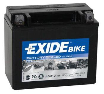 AKU EXIDE 12V AGM 10Ah 180A(EN) 150x87x130 +/-
