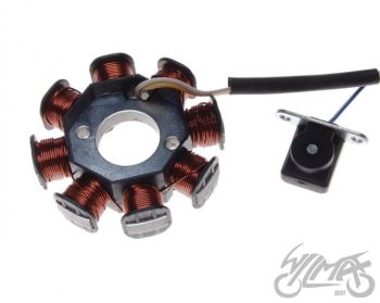 Süütemähis, 8 mähist, 0 mähitud - GY6 139QMB/QMA