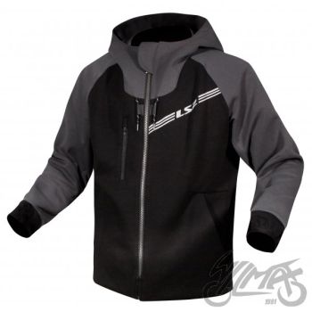KURTKA LS2 THROTTLE MAN JACKET BLACK DARK GREY M