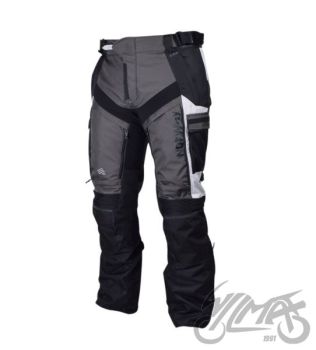 SPODNIE LS2 NORWAY MAN BLACK GREY XL