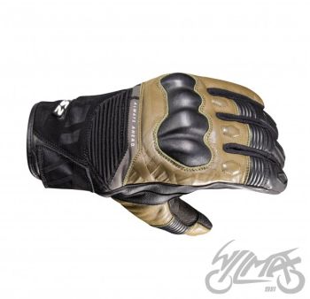 RĘKAWICE LS2 OCTANE WP LEATHER MAN BLACK GREEN M