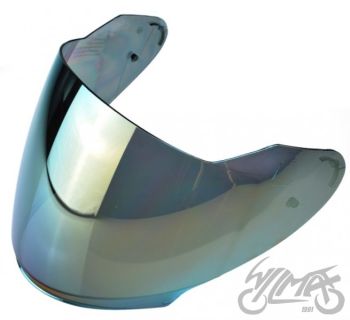 SZYBA KASKU OF521 LUSTRZANKA ZŁOTA