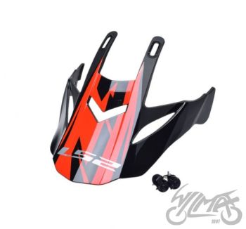 DASZEK KASKU MX437 EVO ROAR BLACK RED